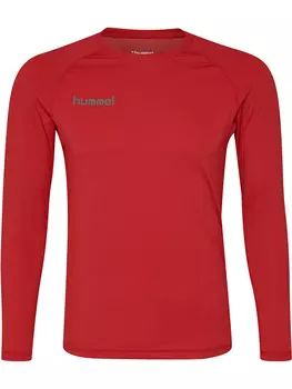 Футболка Hummel Trikot L/S Hmlfirst Performance Jersey L/S, цвет TRUE RED