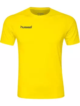 Футболка Hummel Trikot S/S Hml First Performance Jersey S/S, цвет BLAZING YELLOW