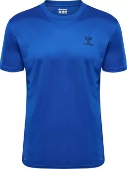 Футболка Hummel Trikot S/S Hmlactive Pl Jersey S/S, цвет PRINCESS BLUE