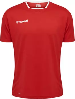 Футболка Hummel Trikot S/S Hmlauthentic Kids Poly Jersey S/S, цвет TRUE RED