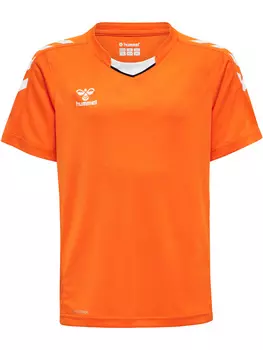 Футболка Hummel Trikot S/S Hmlcore Xk Poly Jersey S/S Kids, оранжевый