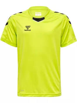 Футболка Hummel Trikot S/S Hmlcore Xk Poly Jersey S/S Kids, цвет LIME POPSICLE