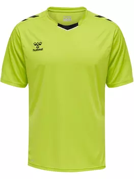Футболка Hummel Trikot S/S Hmlcore Xk Poly Jersey S/S, цвет LIME POPSICLE