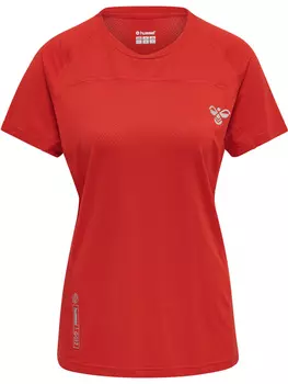 Футболка Hummel Trikot S/S Hmlgg12 Training Tee S/S Woman, цвет AURA ORANGE