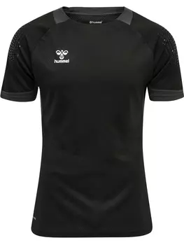 Футболка Hummel Trikot S/S Hmllead S/S Poly Jersey, черный