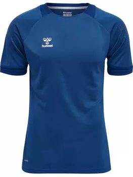 Футболка Hummel Trikot S/S Hmllead S/S Poly Jersey, цвет TRUE BLUE