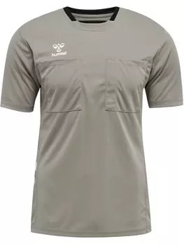 Футболка Hummel Trikot S/S Hmlreferee Chevron Jersey S/S, цвет STEEPLE GRAY