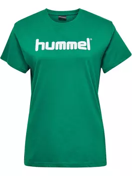 Футболка Hummel Woman S/S, цвет EVERGREEN
