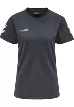 Футболка Hummel Woman S/S, цвет INDIA INK