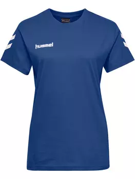 Футболка Hummel Woman S/S, цвет TRUE BLUE