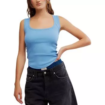 Футболка Hummingbird Free People, синий