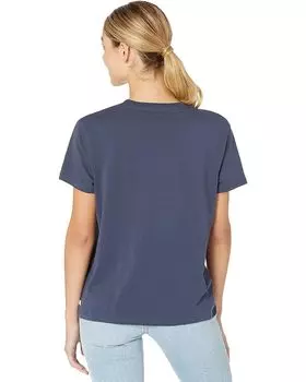 Футболка Hurley Crew Washed Relaxed Girlfriend Tee, цвет Mood Indigo