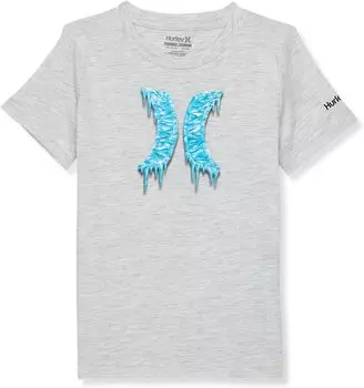 Футболка Hurley Iced Out Tee, цвет Birch Heather