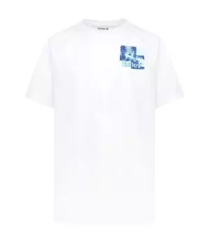Футболка Hurley Kids Blocks Graphic T-Shirt, белый