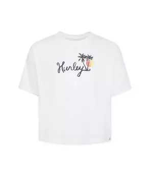 Футболка Hurley Kids Sunshine Coast Boxy T-Shirt, цвет Marshmallow