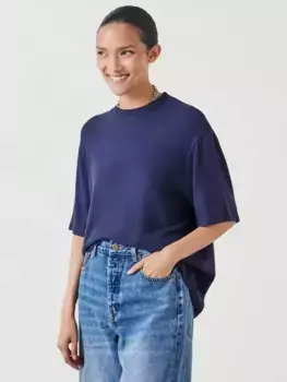 Футболка HUSH Elle Supersoft, темно-синий