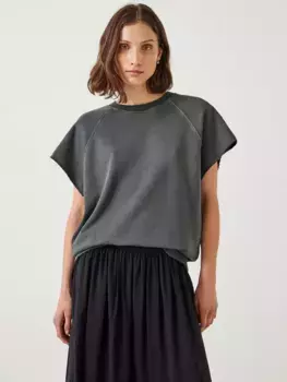 Футболка HUSH Leonie Short Sleeve, цвет washed grey