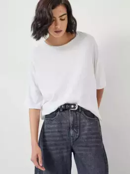 Футболка HUSH Reece Relaxed, белый