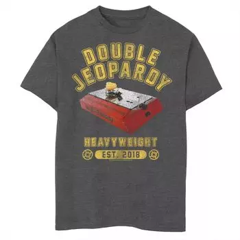 Футболка Husky Battlebots Double Jeopardy для мальчиков 8–20 лет с рисунком Licensed Character