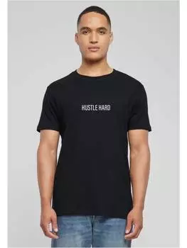Футболка Hustle Wording EMB Tee Mister Tee, черный