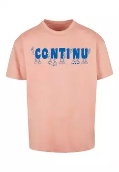 Футболка Hype CHARACTER LOGO, темно-розовый