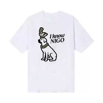 Футболка I Know Nigo Dog Tee (New York Pop Up) 'White', белый