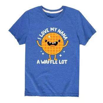 Футболка I Love Nana A Waffle Lot для мальчиков 8–20 лет Licensed Character