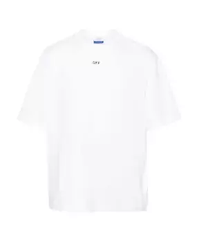 Футболка и поло с графическим принтом Off White, белый