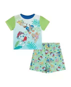 Футболка и шорты для маленьких мальчиков, комплект из 2 предметов PAW Patrol