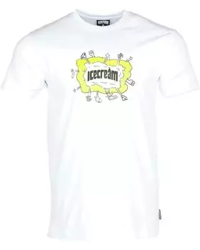 Футболка Ice Cream Fight Short Sleeve Tee, белый