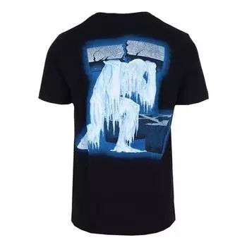 Футболка ice man short sleeve mens normal fit Off-White, черный