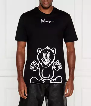 Футболка Iceberg Oversize fit, черный