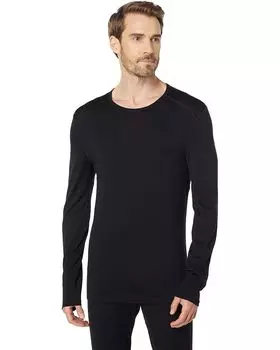 Футболка Icebreaker 260 Tech Merino Base Layer Long, черный