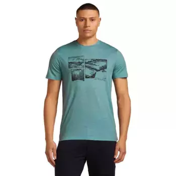 Футболка Icebreaker Merino 150 Tech Lite The Climb, синий