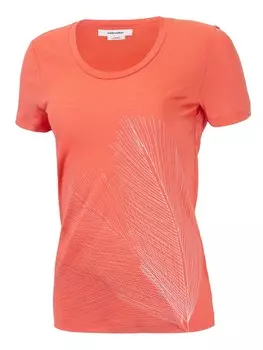 Футболка Icebreaker W Tech Lite II SS Scoop Tee Plume, красный