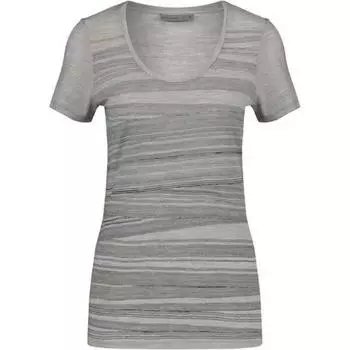 Футболка ICEBREAKER Wmns Tech Lite SS Scoop 1000, Серый