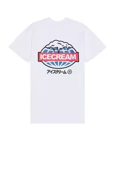 Футболка ICECREAM Cold World, белый