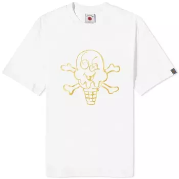 Футболка Icecream Cones & Bones, белый