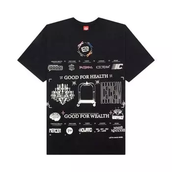 Футболка Icecream St. Tropez Short-Sleeve Tee, черный