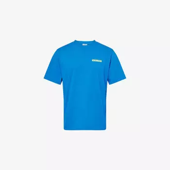 Футболка Icecream We Serve it Best с принтом, синий