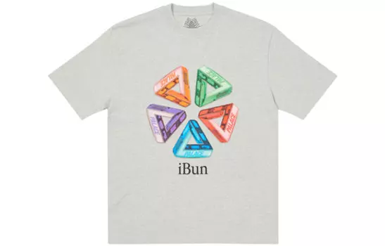 Футболка Ich Bun PALACE, серый
