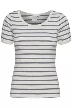 Футболка Ichi LOUISANY, ночной синий/белый