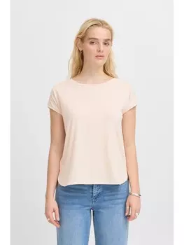 Футболка ICHI T-Shirt, бежевый