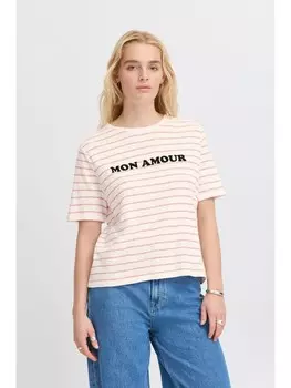 Футболка ICHI T-Shirt, розовый