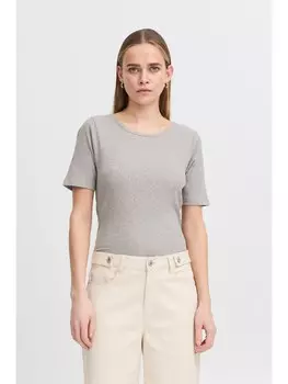 Футболка ICHI T-Shirt, серый