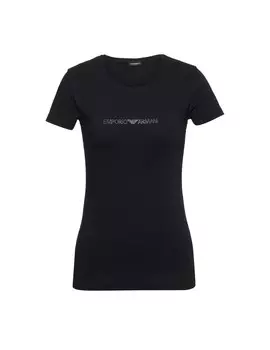Футболка Iconic Хлопок Emporio Armani, цвет Nero