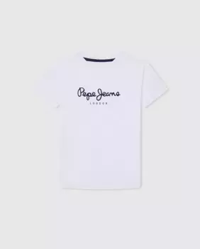 Футболка Iconic Pepe Jeans для мальчиков, белый