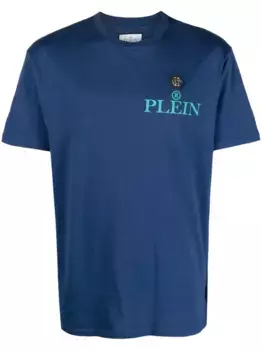 Футболка Iconic Plein с логотипом Philipp Plein, синий