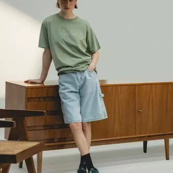 Футболка icy cursive t-shirt Dime, хаки