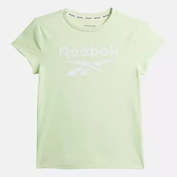 Футболка ID с большим логотипом Reebok, лайм